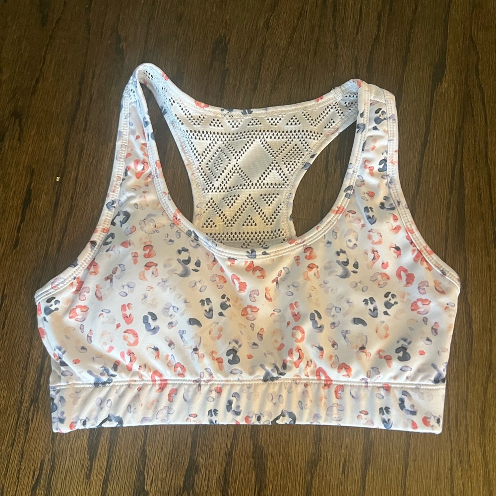 ZYIA Active Multicolor Patterned Sports Bra